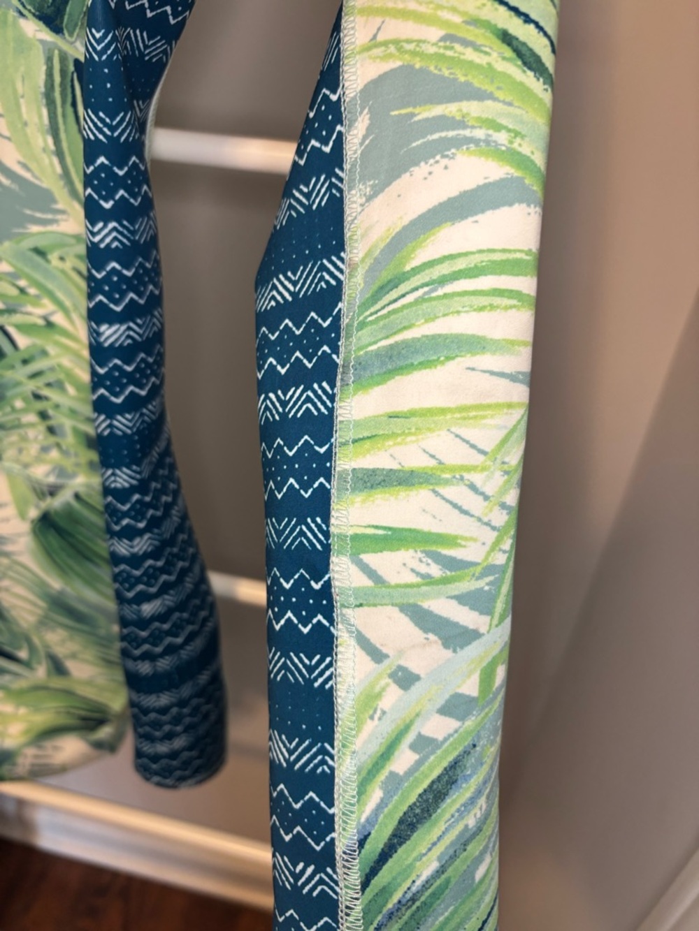 🌺Carve Designs One-Piece Rash Guard Swimsuit - White Palm🌴 - Picture 10 of 16